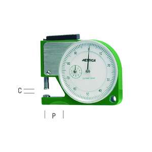 METRICA-JAUGE D'ÉPAISSEUR DE POCHE 0,01mm - Product Image 1