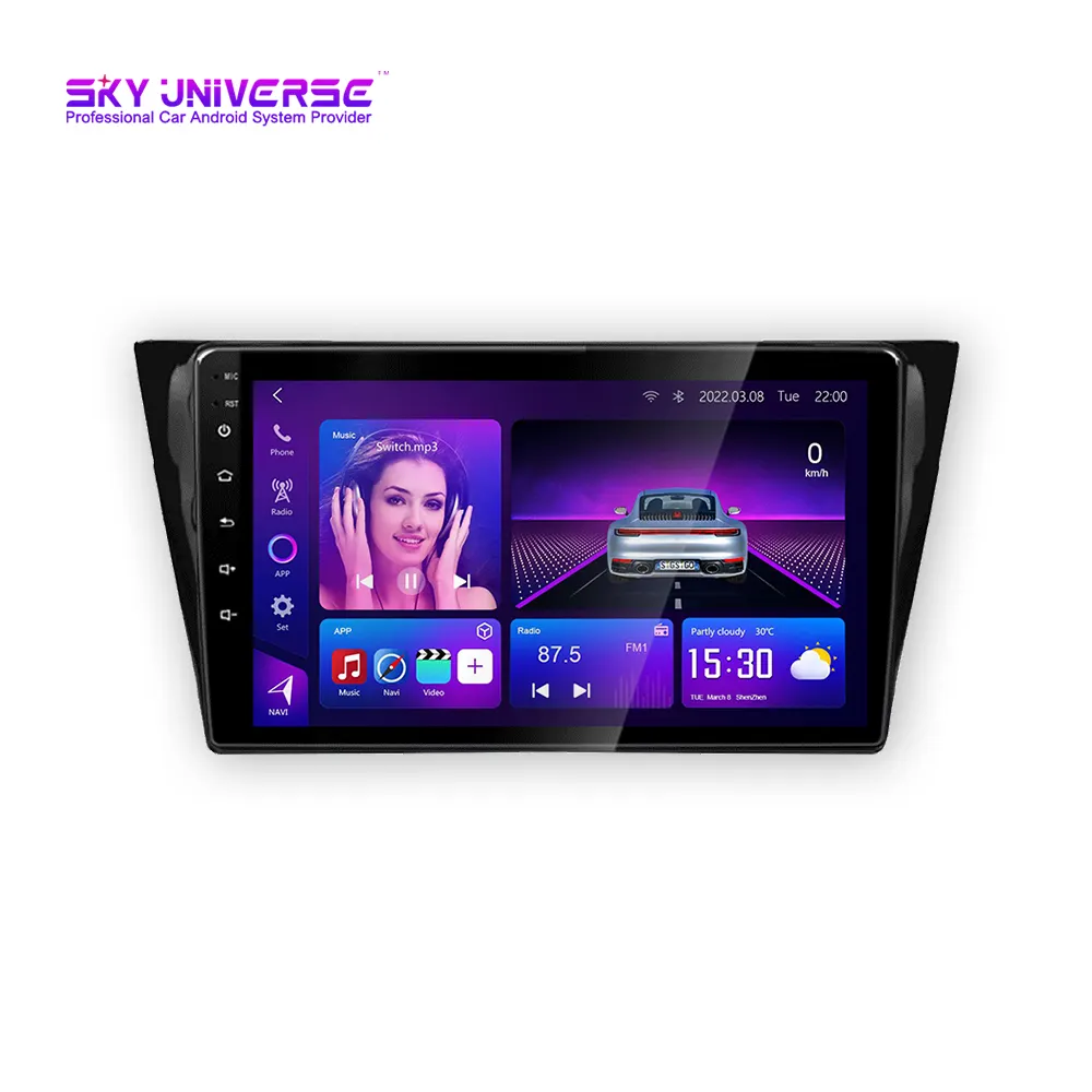 9 "Android 11 Vídeo Rádio Do Carro dvd GPS de Navegação para Volkswagen VW Bora 2016-2018 com HD Touchscreen suporte WIFI Carplay DSP