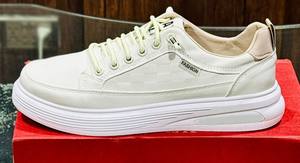 Zapatillas Casuales de Alta Calidad y Comodidad para Hombre, Blancas, Sólidas, Primavera-Verano, Opciones de Logotipo Personalizado Disponibles, Calzado Sostenible OEM para Caminar - Product Image 3