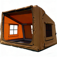 Tente à gonflage rapide grande capacité - Protection solaire résistante au vent pour utilisation en plein air dans le désert du Moyen-Orient ISO9001 ODM/OEM