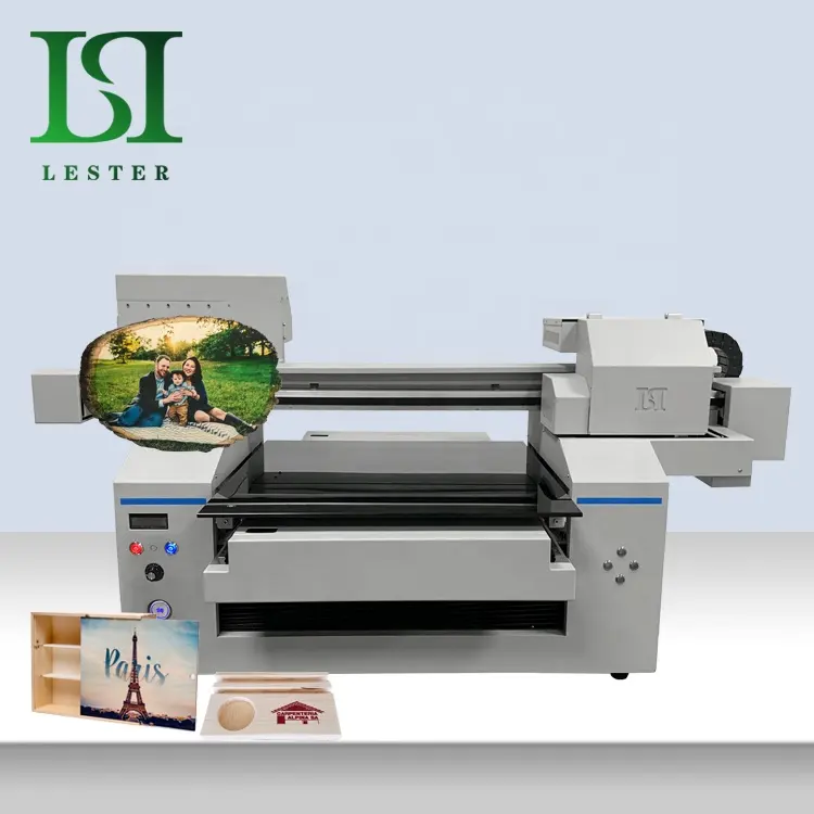 LSTA1A2-703 2022 High Quality 6560 Inkjet Gift items UV Printer Directly Print on Wood with Zero Line, Wood Printing Machine