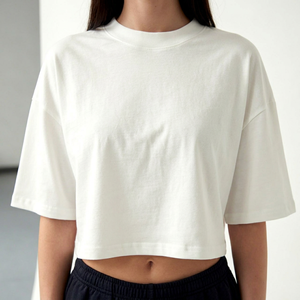 Camiseta de Manga Corta con Cuello Redondo y Corte Ajustado, Básica para Verano, Personalizable con Logotipo en Pequeños Lotes - Product Image 2