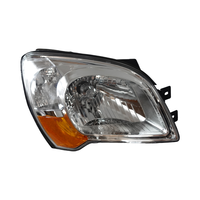 Phare avant avec lentille jaune et trou pour moteur pour Kia Sportage 2008 Gauche 92101-03000 Droit 92102-03000 Ensemble de phares avant de voiture