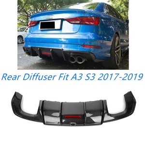 Giá rẻ Giá xe A3 S3 <span class=keywords><strong>front</strong></span> <span class=keywords><strong>bumper</strong></span> với tổ Ong Nướng A3 Bộ dụng cụ cơ thể cho Audi A3 S3 Facelift 2017 2018 2019 RS3 loại <span class=keywords><strong>Bumper</strong></span> - Product Image 5