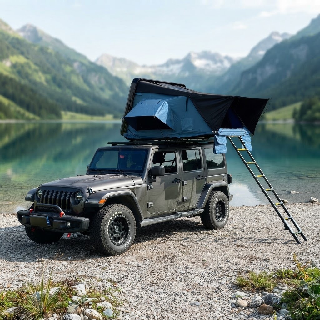Hydraulic Rooftop Tent