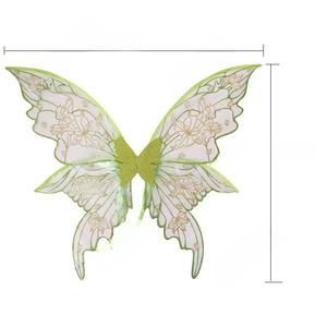 PARTYMENT Alas de Mariposa Originales Patentadas en <span class=keywords><strong>Dos</strong></span> Tonos <span class=keywords><strong>para</strong></span> Mujer, <span class=keywords><strong>para</strong></span> Actuaciones en Escenario, de Poliéster/Rayón, Artículos <span class=keywords><strong>para</strong></span> Fiestas - Product Image 2