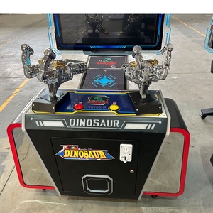 Machine de <span class=keywords><strong>jeu</strong></span> vidéo d'arcade d'intérieur à monnayeur de 42 pouces, 2 joueurs, Dinosaures en guerre, Tireur de forêt, Simulateur de tir à monnayeur - Product Image 2