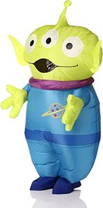 Disfraz de super SEAT para adultos, disfraz inflable de Alien, Unisex - Product Image 2