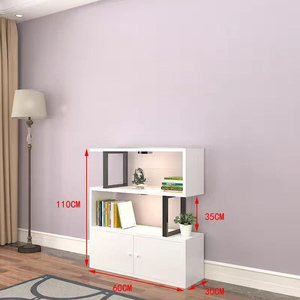 Étagère de rangement en bois de qualité supérieure, librement combinable, bibliothèque, salon, hôtel, boutique de beauté, armoire de présentation de produits - Product Image 4