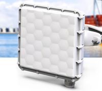 Antenne de station de base de communication longue portée PTP/PTMP QW 6-20ax WiFi 6E MIMO CPE sans fil à double polarisation extérieur IP67