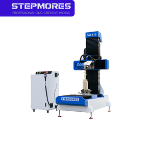 เครื่องแกะสลักไม้ <span class=keywords><strong>5</strong></span> แกน แบบซีเอ็นซี พร้อมแกนหมุนแบบสวิง - Product Image 5