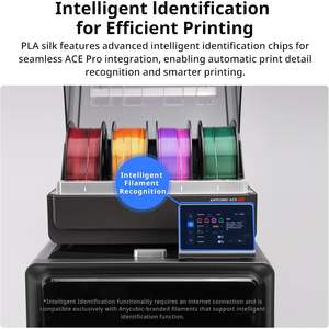 Anycubic Silk Tri Color <b>Pla</b> <b>Filament</b> 1.75mm Dimensional Accuracy For 3D Printing - Product Image 6