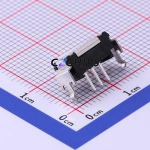SSSS914503 Slide Switch Through hole Component (THT) Switch Single Pole Double Throw Rectangle Pin Header PC Pin 11.5mm - Product Image 2