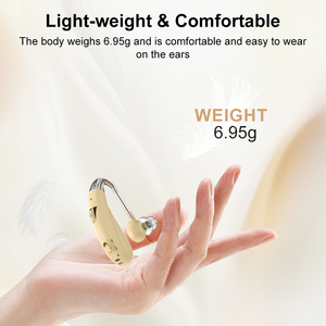 Apparecchio Acustico Digitale Ricaricabile BTE a 4 Canali, Leggero e dal Suono Nitido, <span class=keywords><strong>per</strong></span> Adulti con Uso Quotidiano e Perdita Uditiva Grave - Product Image 5