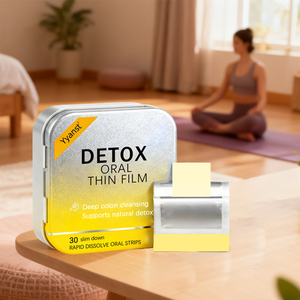 Marque privée Nettoyer l'estomac et les intestins Perte de poids Amincissant Détox naturelle Films oraux minceur pour adultes - Product Image 6