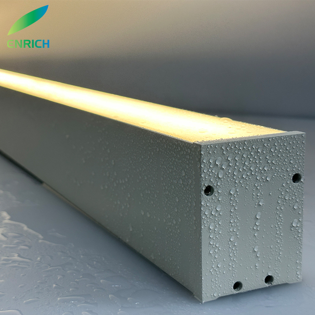 IP66 LED Explosion Proof Lamp Tube Linear Batten Fluorescent Light Fixture Anti Water Corrosion