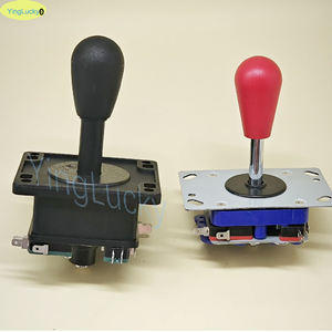 Kit Permainan Arcade DIY Joystick Logam Amerika 2 Pemain dengan Papan Tanpa Penundaan dan Tombol Lampu untuk PC dan Raspberry Pi - Product Image 4