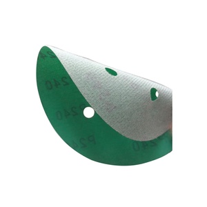 Disques de ponçage à dos en film vert avec fixation auto-agrippante de 150 mm - Product Image 4