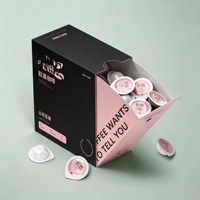 Boîte d'abonnement en carton écologique personnalisée pour capsules de café, fabriquée à partir de matériaux recyclés, avec logo imprimé sur mesure, qualité alimentaire