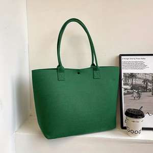 Sac fourre-tout en feutre pour femme, élégant, léger et résistant, sac de shopping pour femme - Product Image 1