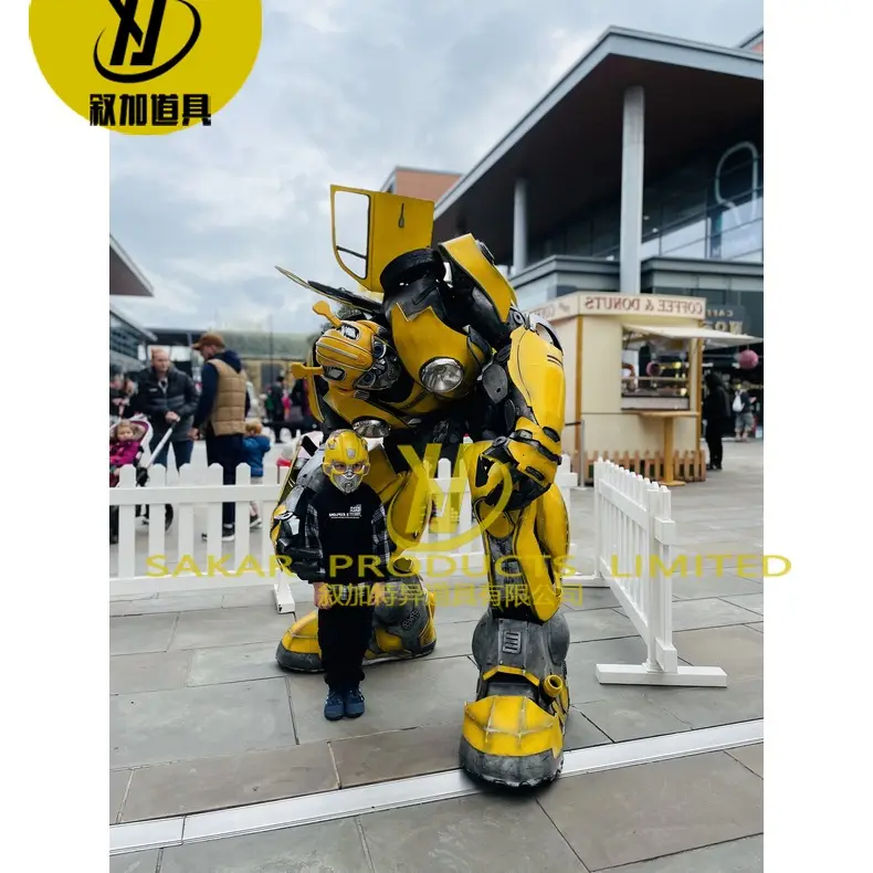 Hot Sale Activity Performance Robot Clothing Adult Size Robots Wear LED Light Stilt Leg Clothing