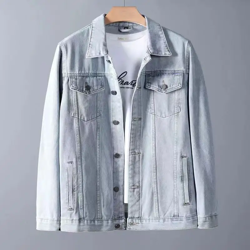 Vente en gros veste en jean tendance pour homme garçon