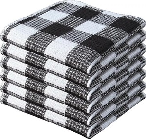 Custom Patterns <b>Personalised</b> Designs Multi Size Multifunctional Waffle 100% Cotton Kitchen Cleaning Dish Cloth <b>Tea</b> <b>Towel</b> - Product Image 1