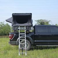 Tente de toit rigide pour voiture 4x4, imperméable, pour le camping en plein air, ouverture latérale, avec pare-soleil
