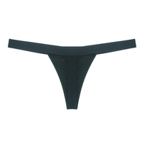 Sous-vêtements pour femmes, culottes en coton, string et tanga, couleurs unies, tailles plus grandes, logo personnalisé, sexy