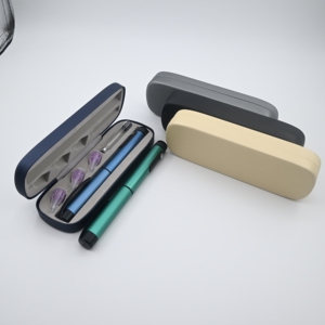 Universal PU and Metal Hard <b>Case</b> for Injection Pen 3ml Cartridge and 4 <b>Needles</b> with Custom Logo Option - Product Image 4