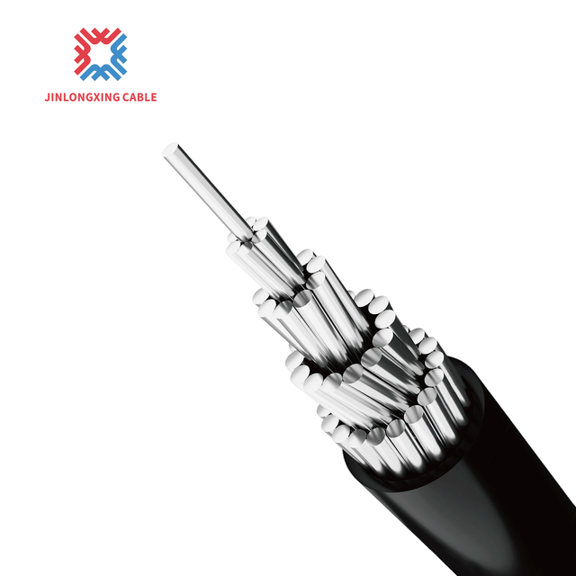 Overhead Insulated Cable JKLV Aluminum Conductor PVC Insulated Aerial Power Distribution Cable 0.6/1kV