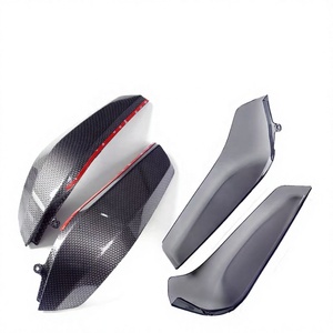Panneaux de protection latéraux modifiés gris pour moto Yamaha NMAX155 20-24, déflecteurs de vent pour jambes et pieds - Product Image 3