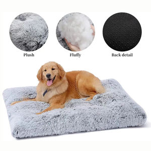 Camas Ortopédicas de Felpa para Perros, Cómodas, Suaves, Antideslizantes, Desmontables y Lavables, en Oferta - Product Image 5