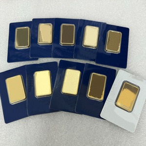 Lingotes de Cobre Personalizados con Números de Serie de Marca, Barras de 1oz, 2.5, 5, 10, 20, 50, 100g, Lingotes de <span class=keywords><strong>Oro</strong></span> Sólido Sellados - Product Image 1