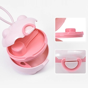 Boîte de rangement portable pour collations d'enfants, distributeur de nourriture, conteneur de <span class=keywords><strong>lait</strong></span> en poudre pour bébé à <span class=keywords><strong>3</strong></span> niveaux, vente chaude - Product Image 2