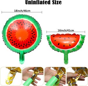 30 piezas de globos de frutas, globos de papel de aluminio para frutas, decoraciones para fiestas, decoraciones para fiestas temáticas de frutas tropicales - Product Image 6