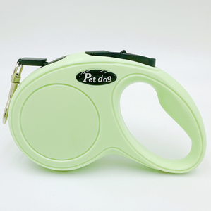 Correa retráctil automática para perros de 3m, producto de plástico duradero para mascotas para perros de peluche pequeños y medianos para paseos diarios - Product Image 1