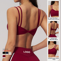 Bra Olahraga Wanita High Support, Atasan Yoga Seamless, Crop Bra Workout, Pakaian Fitness Activewear, Produsen Pakaian Olahraga
