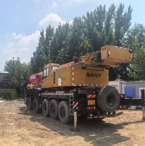 Projet de levage lourd : Grue sur camion SANY STC110T2, 110 tonnes, année 2021, contrepoids de 53 tonnes, grue mobile hydraulique - Product Image 3