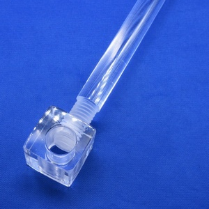 Tige en acrylique transparente avec trou fileté central, tige en PMMA de 20-35 mm de diamètre, longueur de 2000 mm, certifiée ROHS pour la décoration et l'éclairage - Product Image 3