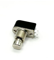 Pédale à bouton-poussoir momentané à toucher doux Terwin 13 mm SPST, 2 broches, pour guitare, prix usine