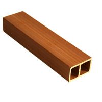 Colonnes carrées en plastique WPC Fangtong, murs intérieurs, écrans d'entrée, plafonds suspendus, faux poutres, grain de bois décoratif