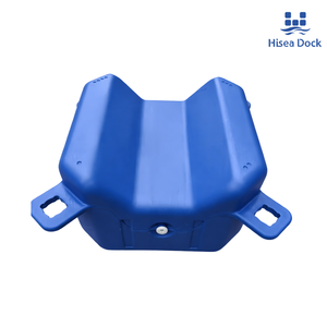 Hiseadock Molo Galleggiante Modulare in HDPE a V per Moto d'Acqua, 500x500mm, 350kg di Galleggiabilità, Durata 15 Anni, Garanzia 3 Anni, Uso Marino - Product Image 2