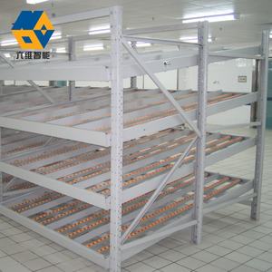 Fabricante de estantes de metal NOVA <span class=keywords><strong>Gravity</strong></span> Carton <span class=keywords><strong>Flow</strong></span> <span class=keywords><strong>Rack</strong></span> System Almacén de acero Estante de almacenamiento de flujo de cartón selectivo - Product Image 4