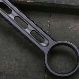 มีดใบตายสแตนเลสแบบปรับแต่งได้ สำหรับการเอาชีวิตรอดในป่ากลางแจ้ง EDC-DIY เกรด OEM/ODM รองรับการผลิตแบบ 1 ชิ้น - Product Image 2