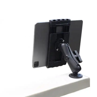 Support de tablette de base de forage robuste compatible avec ipad pour bureaux/voitures/mur ou camion/véhicules utilitaires Dash