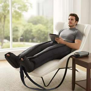 Botas de Compresión para Piernas y Cadera Beoka, Terapia de Presión, Botas de Compresión de Aire, Masaje de Piernas para la Circulación y la Relajación - Product Image 3