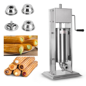 Máquina para Hacer <span class=keywords><strong>Churros</strong></span> <span class=keywords><strong>de</strong></span> 15L <span class=keywords><strong>de</strong></span> Acero Inoxidable Extrusora <span class=keywords><strong>de</strong></span> <span class=keywords><strong>Churros</strong></span> Comercial Máquina para Snack <span class=keywords><strong>de</strong></span> <span class=keywords><strong>Churros</strong></span> Españoles - Product Image 1