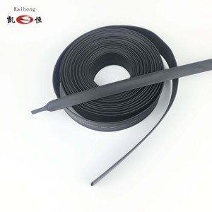 Imprimer Tube thermorétractable noir à paroi mince Tube thermorétractable basse tension 600V pour isolation électrique - Product Image 3