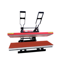 Nouvelle presse à chaud manuelle AIBA 25x100cm pour le transfert thermique grand format, idéale pour l'impression sur tissu et les rubans